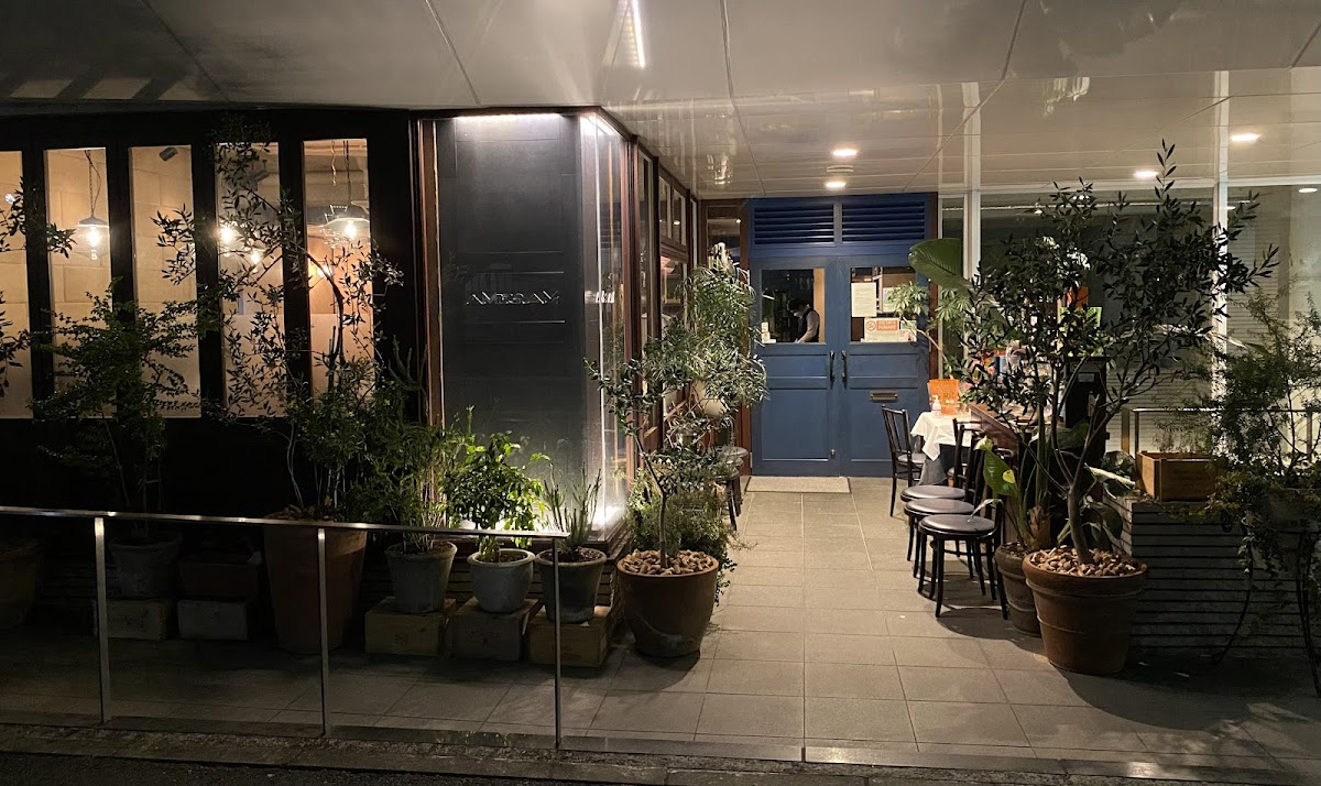 Italian Restaurant Ambigram Hiroo